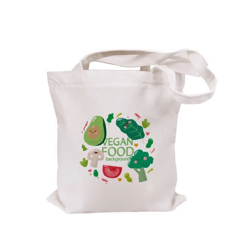 SG63 egyedi logó vászon pamut táska újrahasznosítható pamut bevásárló táskák bevásárló táskák bevásárláshoz